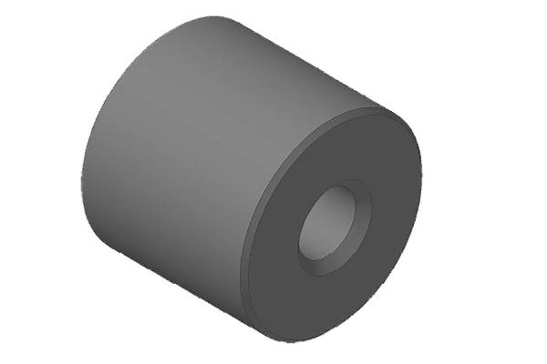 Trapezoidal Screw Drives - steel Round Nut - long - QRM22x5R1